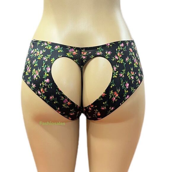 Victorias Secret Very Sexy Heart Cutout Ouvert open back cheeky panty Le Jardín - Picture 4 of 7